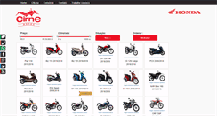 Desktop Screenshot of cirnemotos.com.br